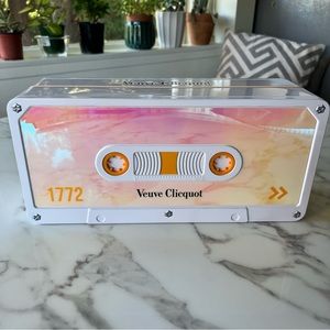 RARE Veuve Clicquot Champagne Cassette Box